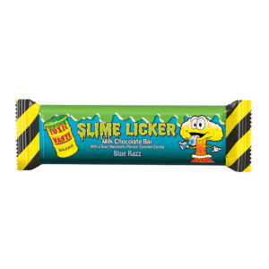 Шоколад Slime Licker со вкусом голубой малины Toxic Waste 50гр., США