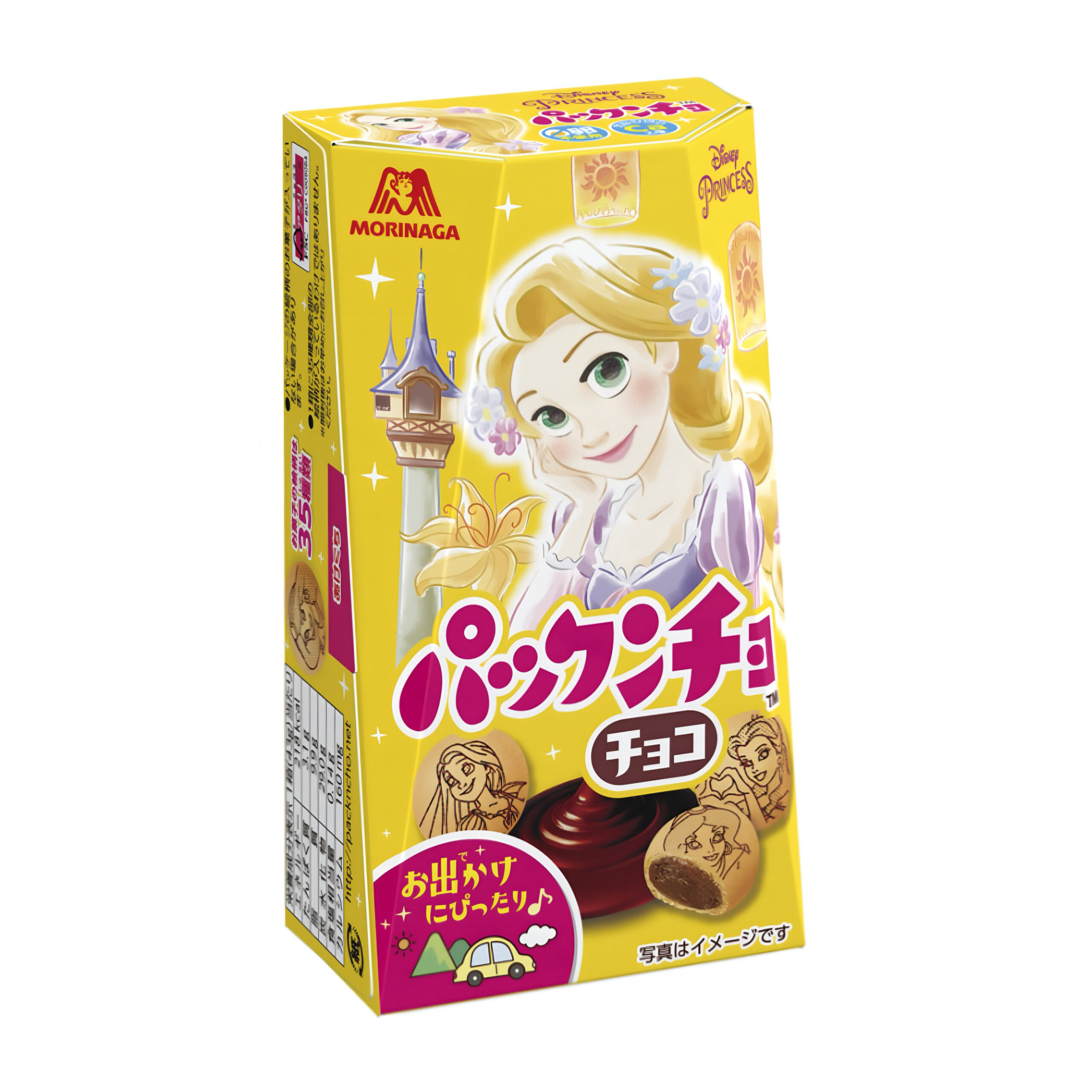 Печенье с шоколадной начинкой Принцессы Morinaga 43гр., Япония