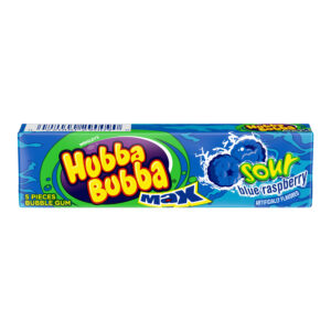 Жевательная резинка co вкусом кислой голубой малины Hubba Bubba Max 35гр., США