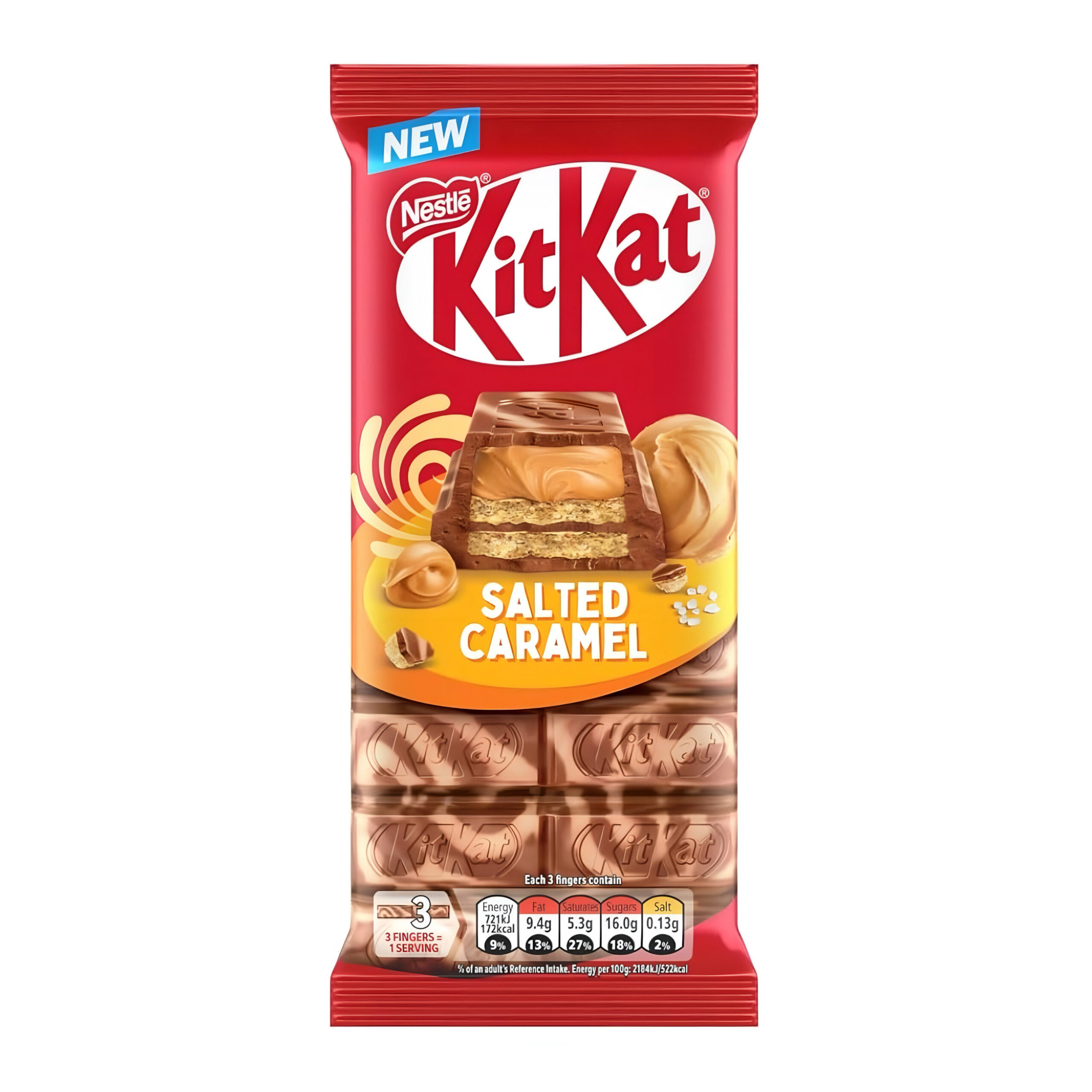 Шоколад Kit Kat Salted Caramel соленая карамель 99гр., Великобритания