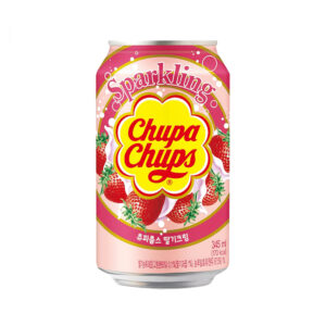 Газированный напиток со вкусом клубники Chupa Chups 345мл., Корея